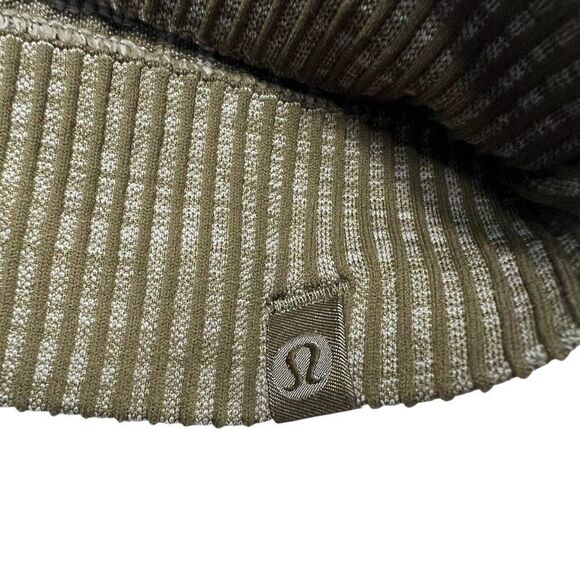 Lululemon Women's Restless Pullover Heathered Military Green Size 4 - Picture 4 of 7